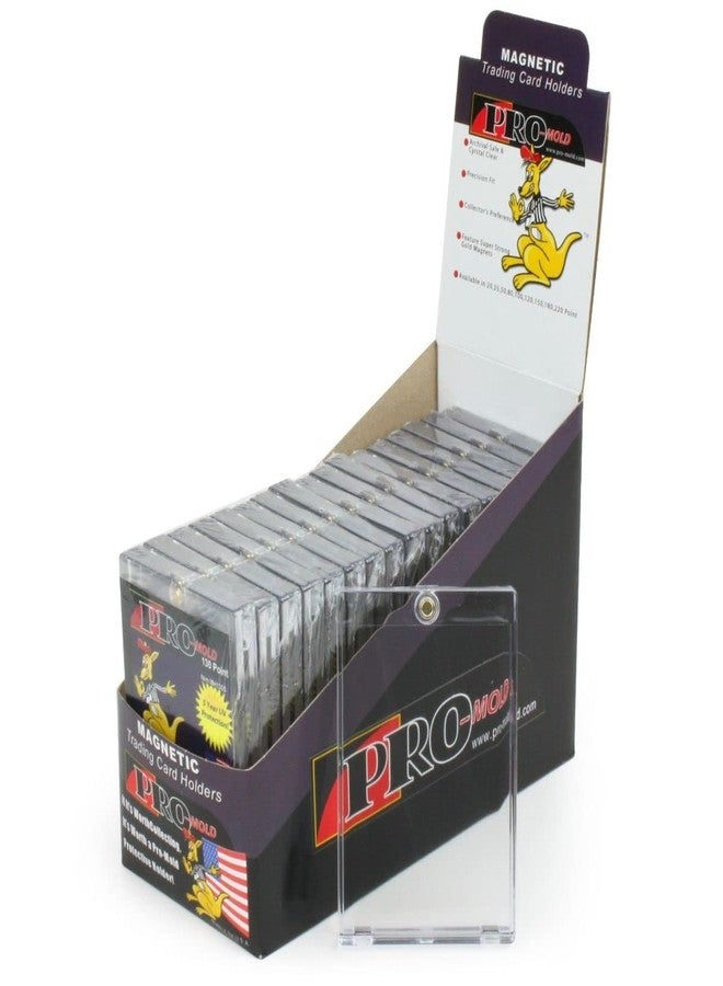 Pro-Mold pro mold Box (18) Pro-Mold 130pt. Magnetic One Touch Card Holders Holds Card with Penny Sleeve MH130S - Image 2